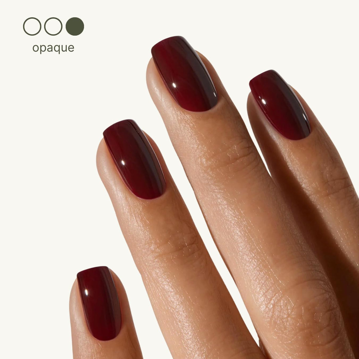 Botanist Nails The Remedy nail ridge smoothing close-up demonstrates smoother nails.