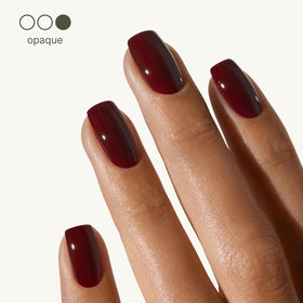 Botanist Nails The Remedy nail ridge smoothing close-up demonstrates smoother nails.