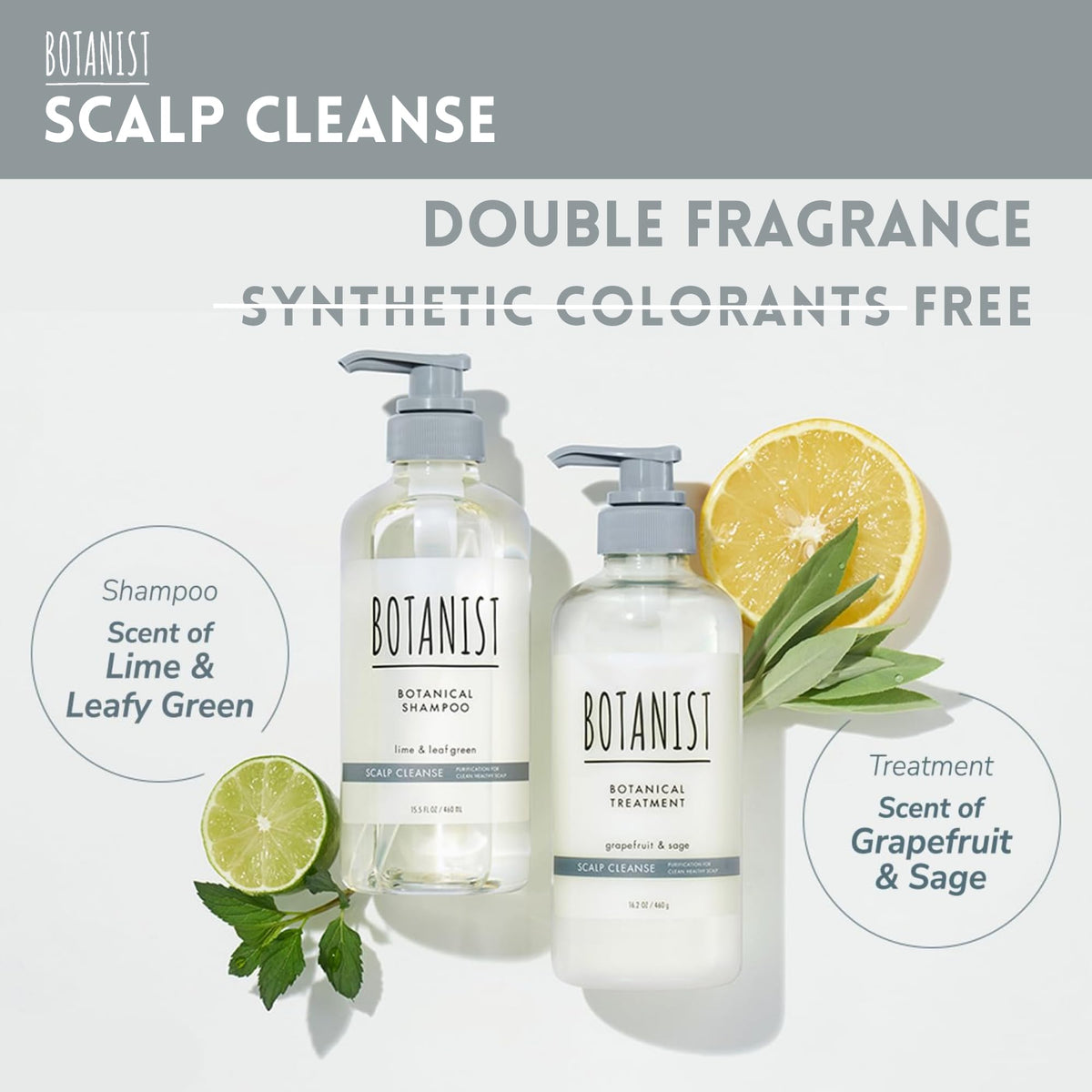 Botanist shower scene suggesting daily use for scalp wellness