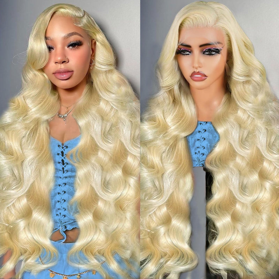 BOTNNS 28-inch lace front wig in 613 body wave for natural everyday wear