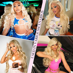 BOTNNS 613 lace front HD transparency blends with skin for seamless hairlines