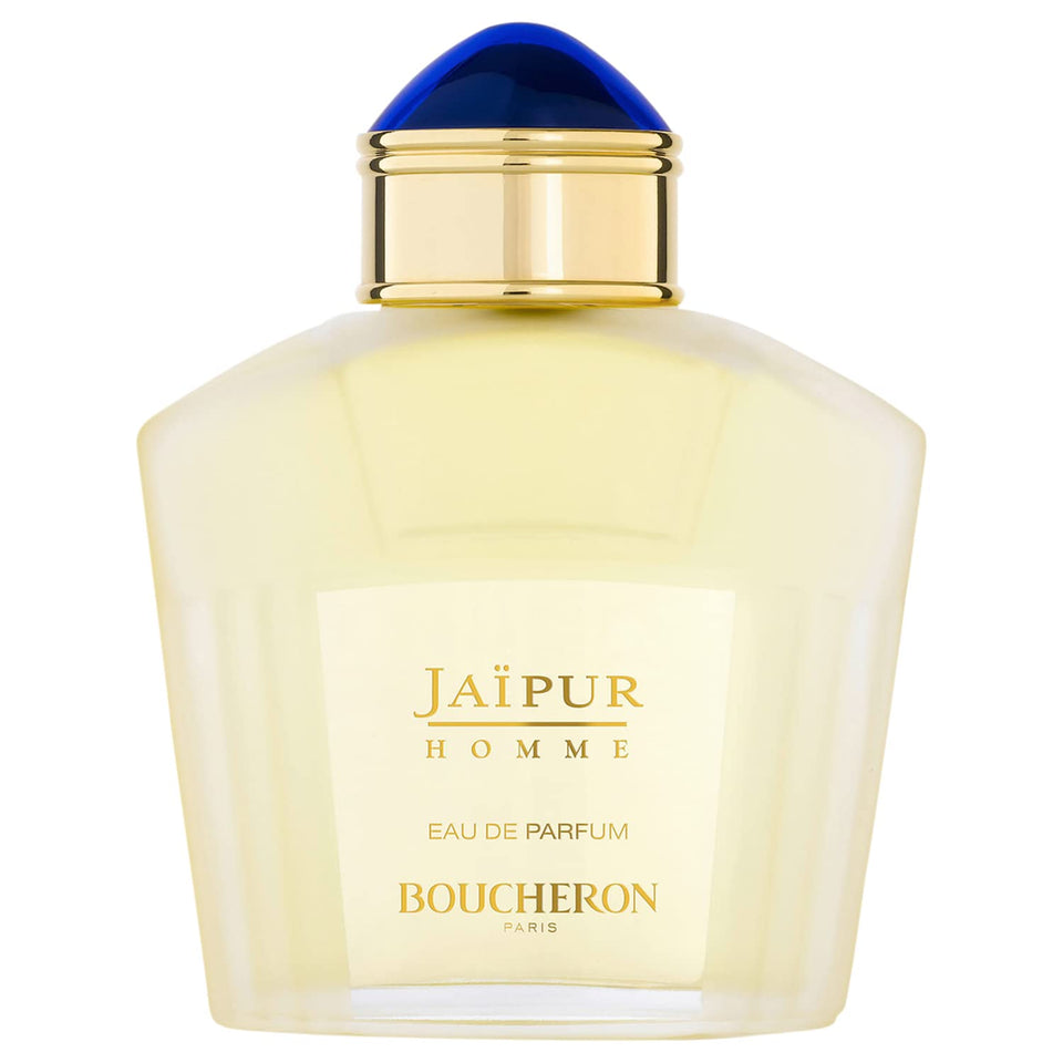 Boucheron Jaipur Homme EDP bottle front, spicy oriental fragrance for men.