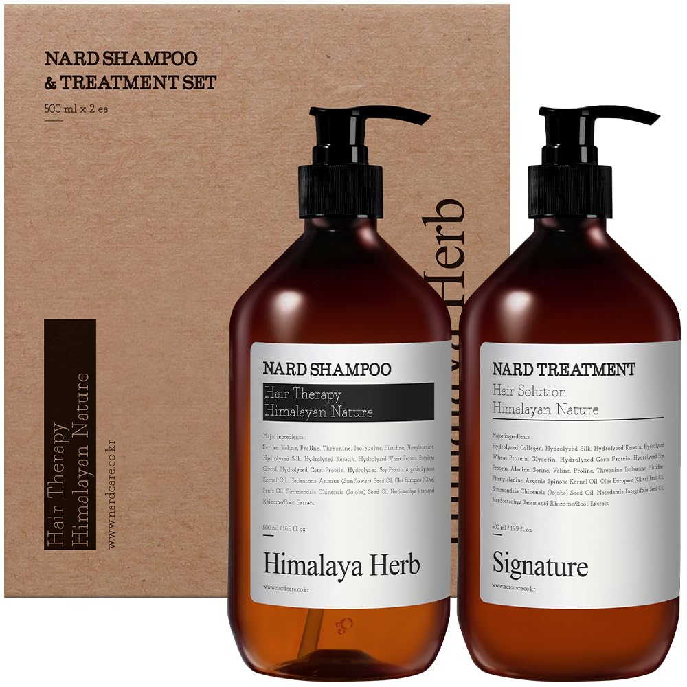 Bouquet Garni NARD Signature Shampoo bottle for smoother hair