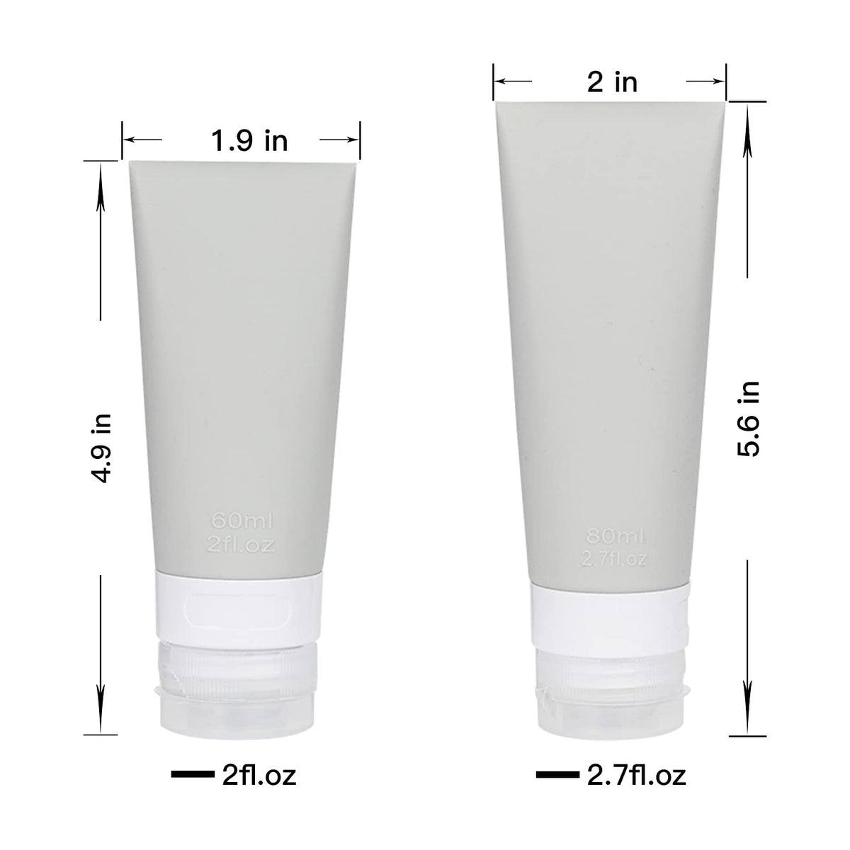 Bouti1583 travel bottles with leakproof cap prevent spills.