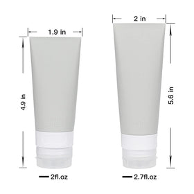 Bouti1583 travel bottles with leakproof cap prevent spills.