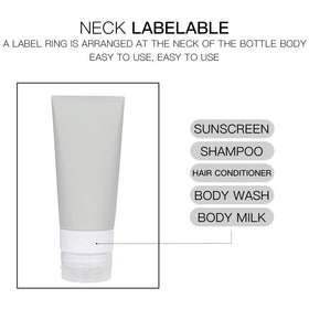 Bouti1583 soft squeezable bottles offer controlled product flow.