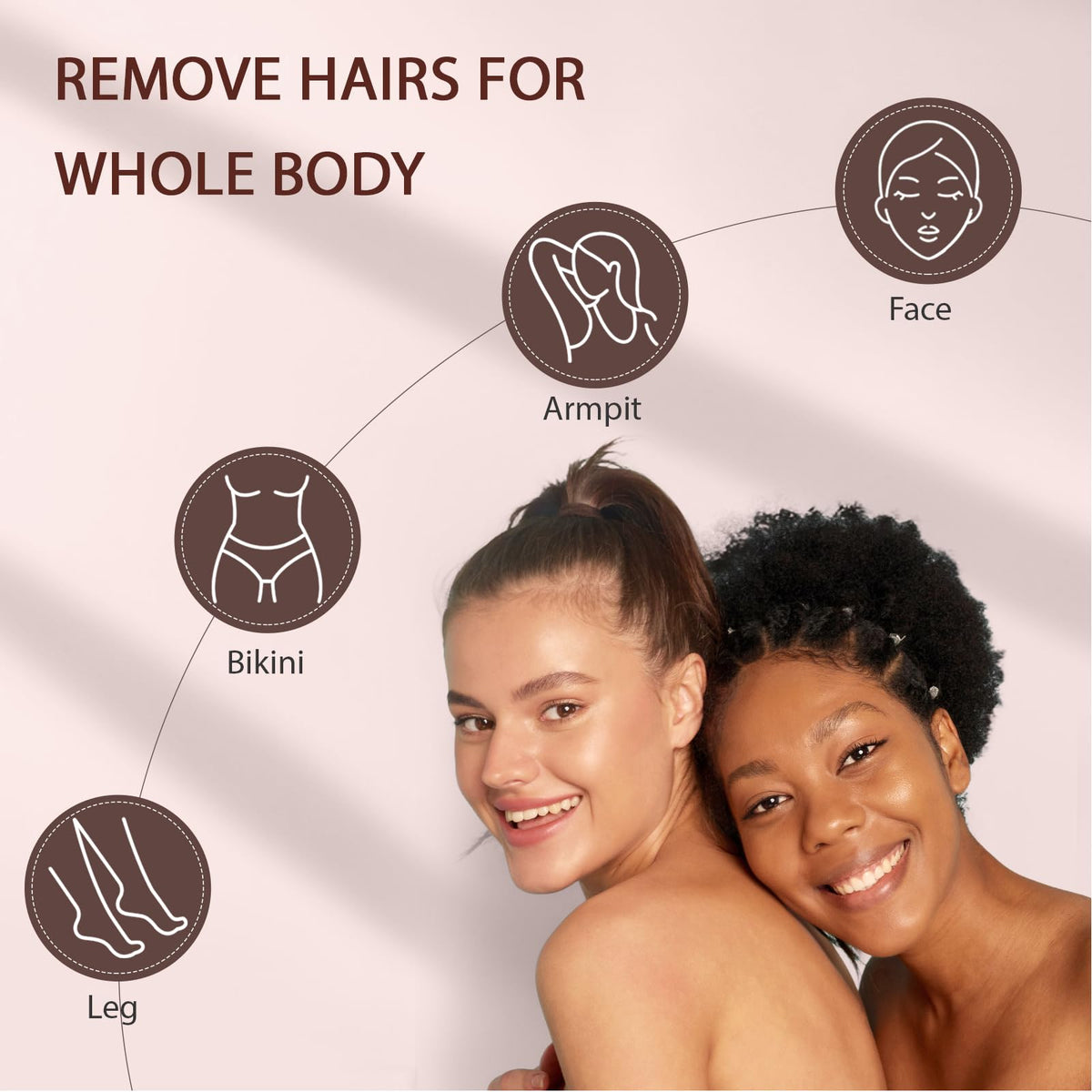 Bouvetan easy-clean wax beads with no sticky residue after removal.