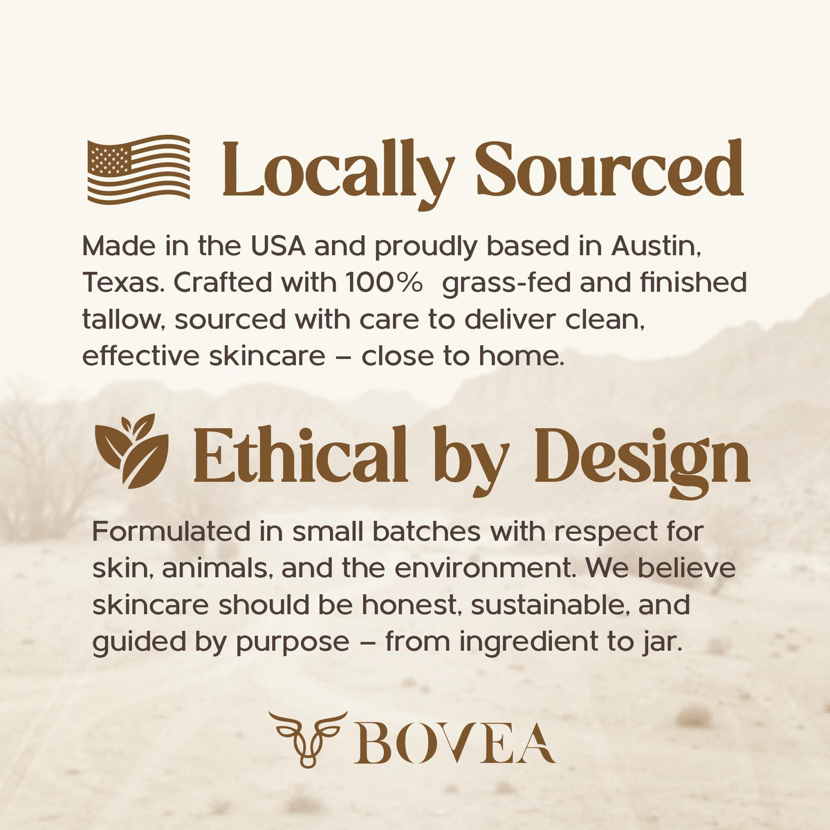 BOVEA balm aroma notes soften routine with vanilla scent.