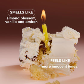Boy Smells votive burning to create warm ambiance.