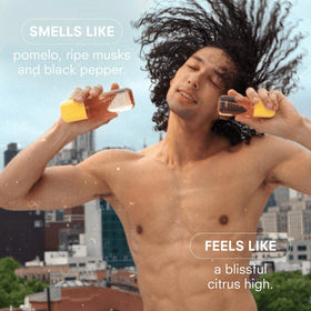 Boy Smells Citrush pomelo note provides bright opening.