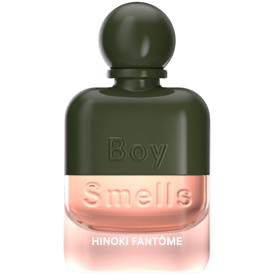 Boy Smells Hinoki Fantôme bottle with cardamom accent for refined daily wear