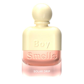 Boy Smells Solar Drip bottle-front view highlights a bright citrus opening for daytime wear.