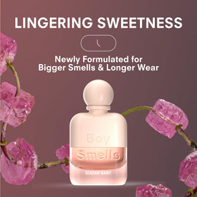 Boy Smells Sugar Baby travel spray ready for quick scent refresh.