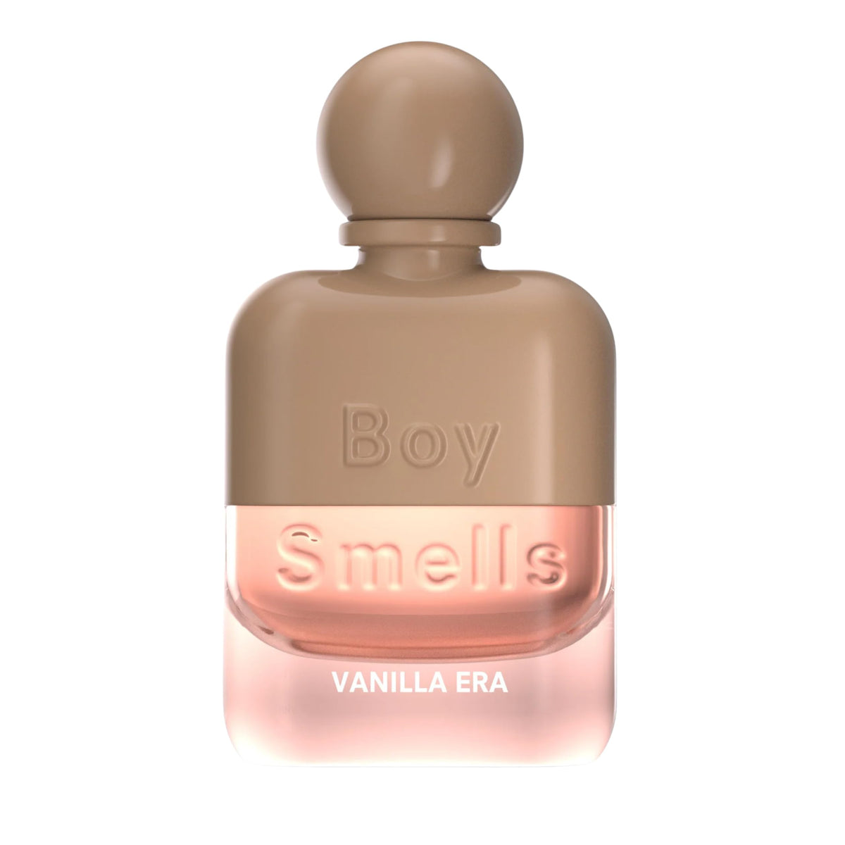 Boy Smells Vanilla Era bottle front showcases the two-tone design, ideal for daily wear.