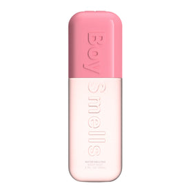 Boy Smells Water Melons bottle pour shot shows a refreshing summer vibe.