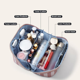 BOYATU five-compartment setup keeps items neatly sorted