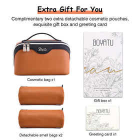 BOYATU gift box packaging makes this set a ready-to-gift travel gift