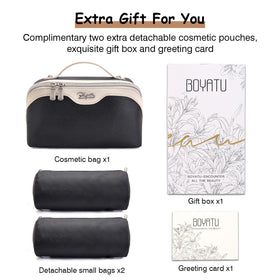 BOYATU gift-ready packaging with greeting card.