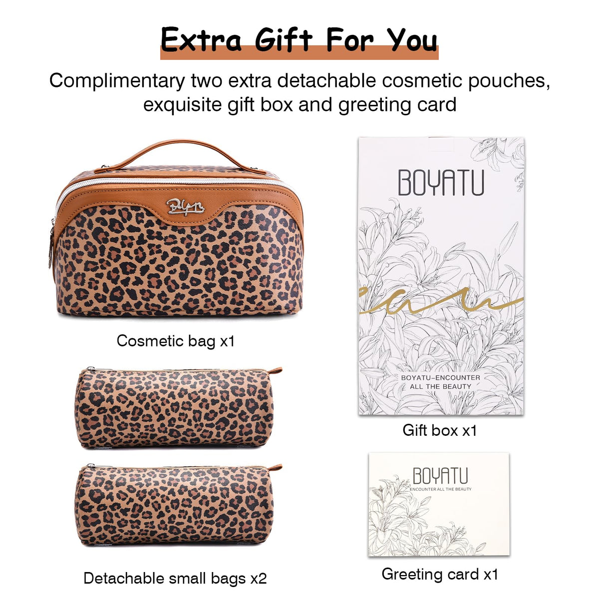 BOYATU gift box with greeting card ready to gift