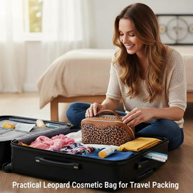 BOYATU leopard pouch left for versatile packing