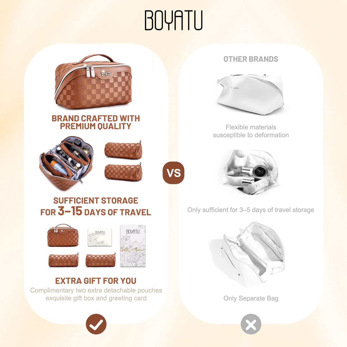 BOYATU open-flat design enables fast, 3-second touch-ups on the go