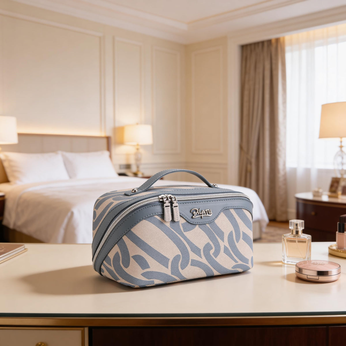 BOYATU detachable pouch one for modular storage of makeup essentials while traveling