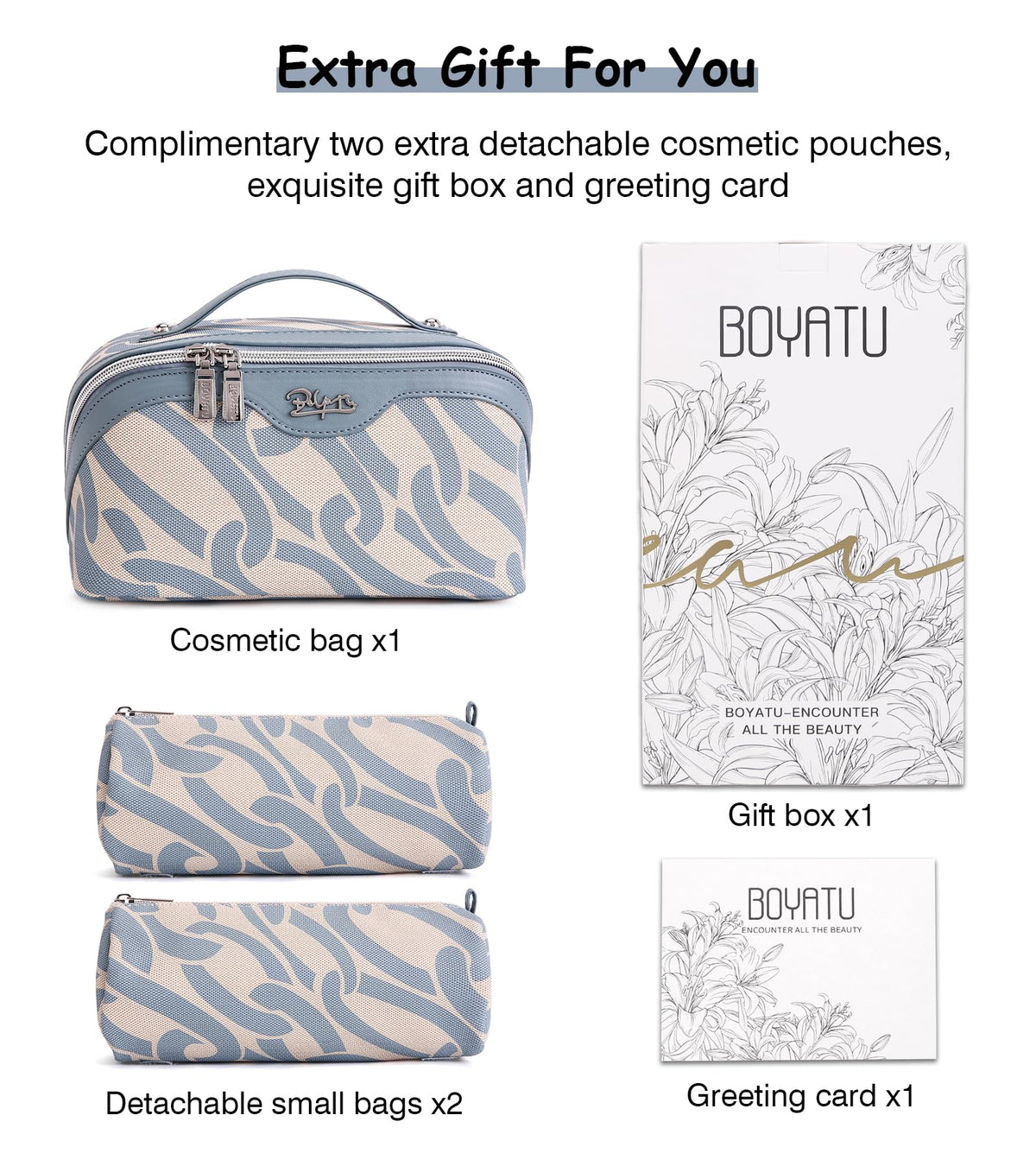 BOYATU gift-ready packaging with card included for gifting