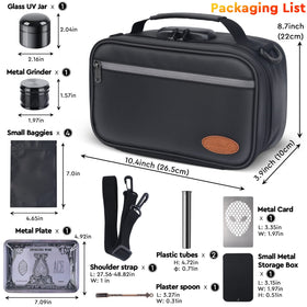 BOYISTARG storage case with a 3-digit lock for added security during travel.