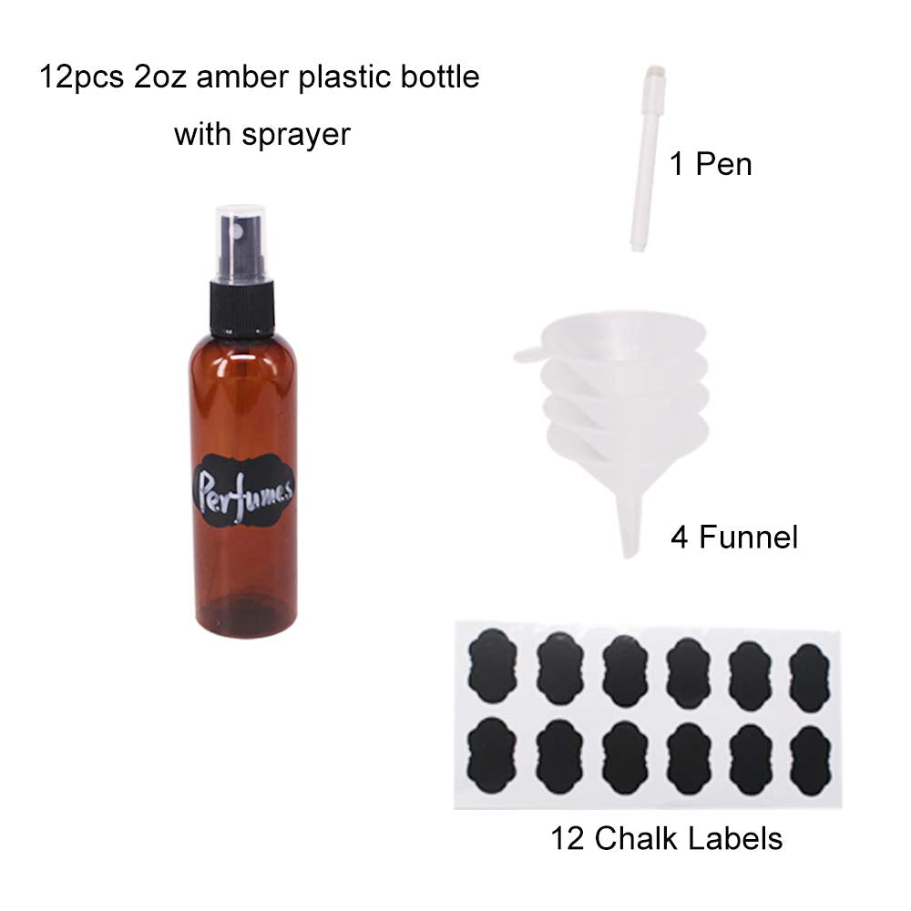 BPFY funnel and labels included for easy filling and organization.