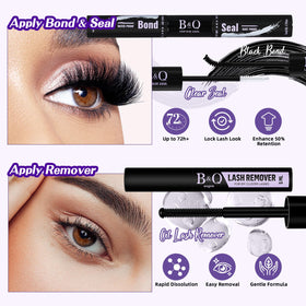 B&Qaugen lash remover for gentle cluster removal