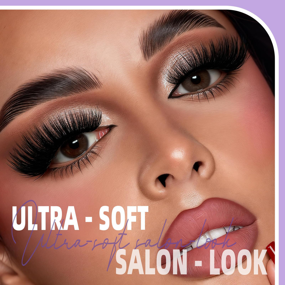 B&amp;Qaugen lash tweezers enabling precise DIY lash placement.