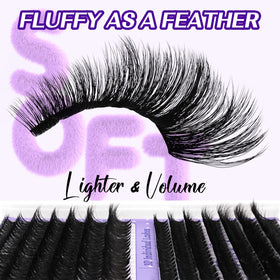BQaugen soft matte-black PBT fibers for feather-light, all-day wear