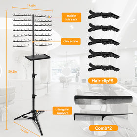BRIAN & DANY compact professional storage fits small studio corners.