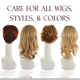 Brandywine Wig Spray delivers a non-greasy finish with a flexible medium hold.
