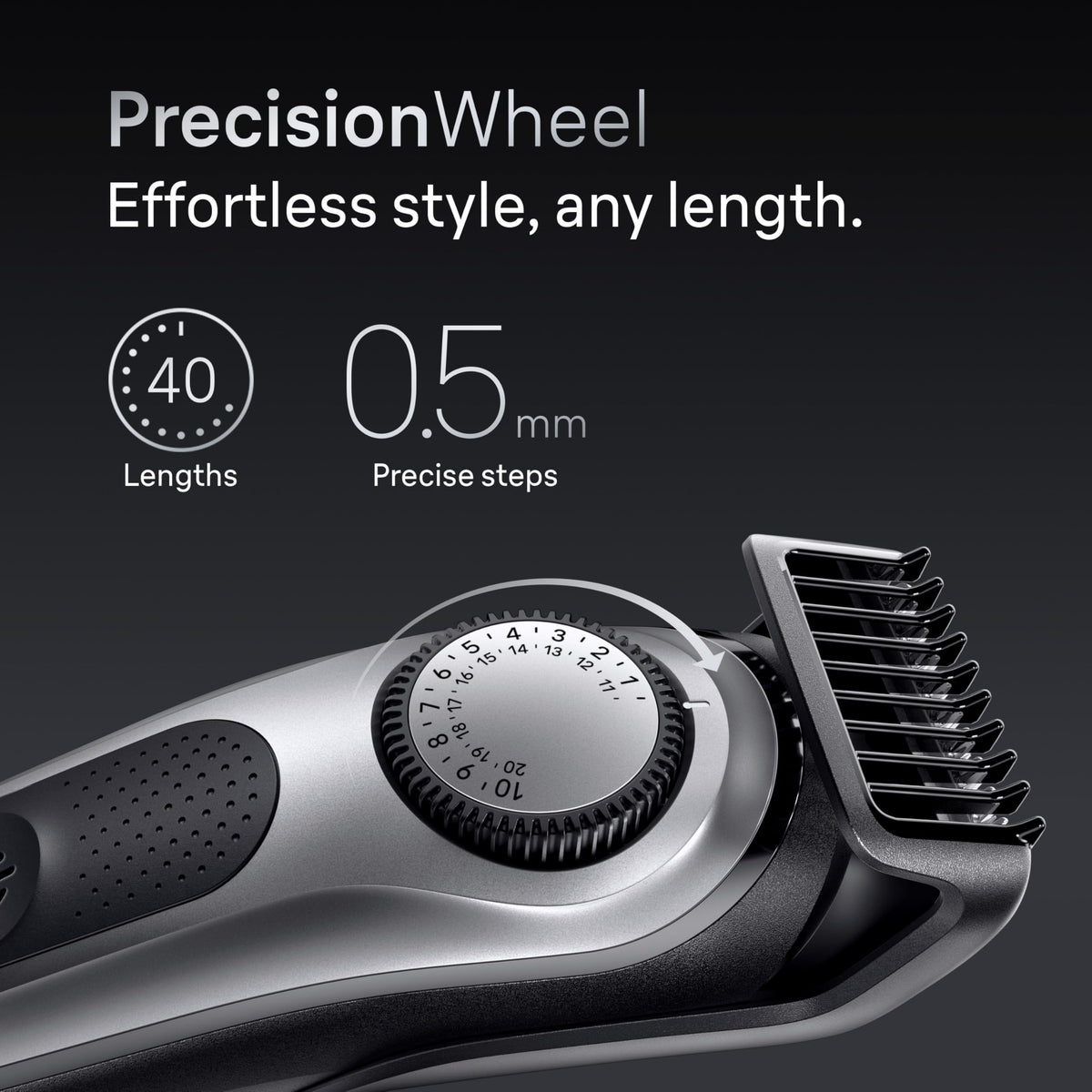 Braun All-in-One Style Kit 7410 body groomer head for comfortable body grooming