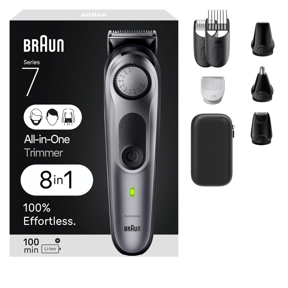 Braun All-in-One Style Kit 7410 problade trimmer head enables precise grooming