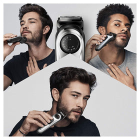 Braun BT5265 cordless hair clipper in action for versatile grooming