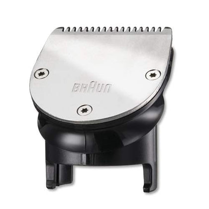 Braun main trimmer head metal blade for compatible models delivers precise grooming results
