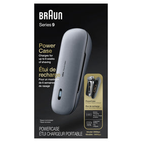 Braun PowerCase compact charge station keeps shaver organized and protected