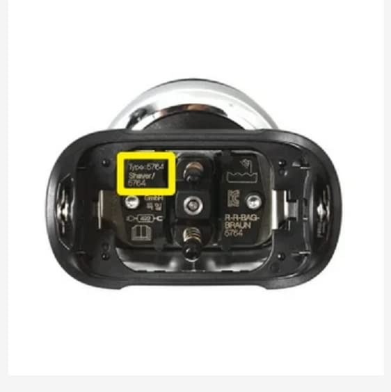 Braun replacement clean and charge base back view highlighting cord compatibility and ease of use