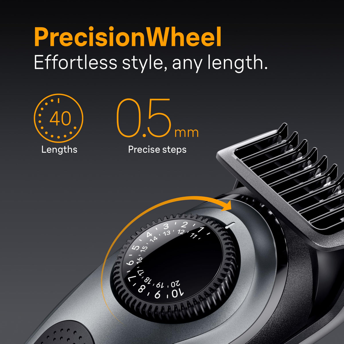 Braun Series 5 5490 hair clippers for quick trims and edges.