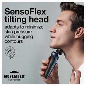 Braun Series 6 6040cs Sensofoil blades for precise cuts with low pressure
