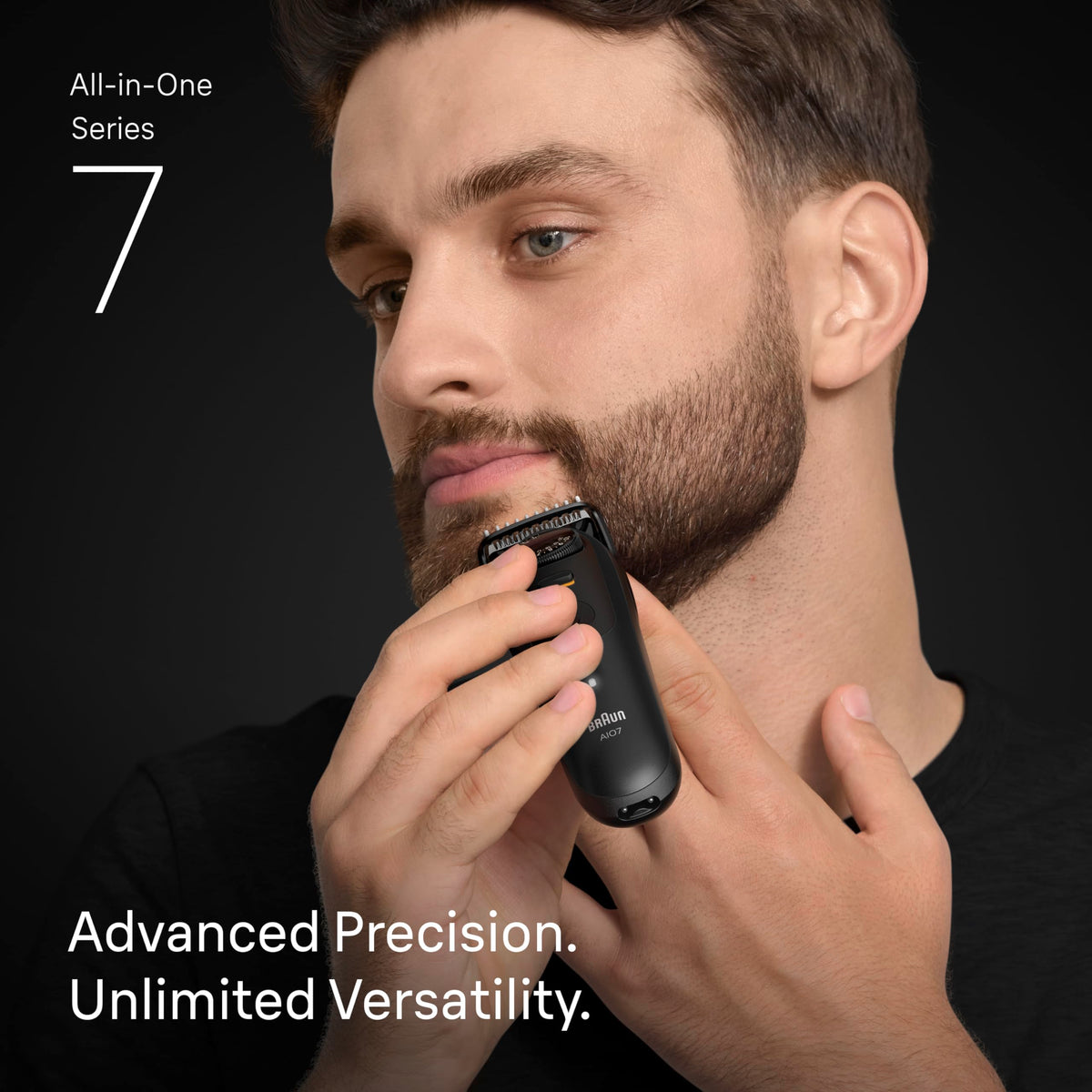 Li-Ion battery indicator on Braun Series 7 Pro for long cordless sessions