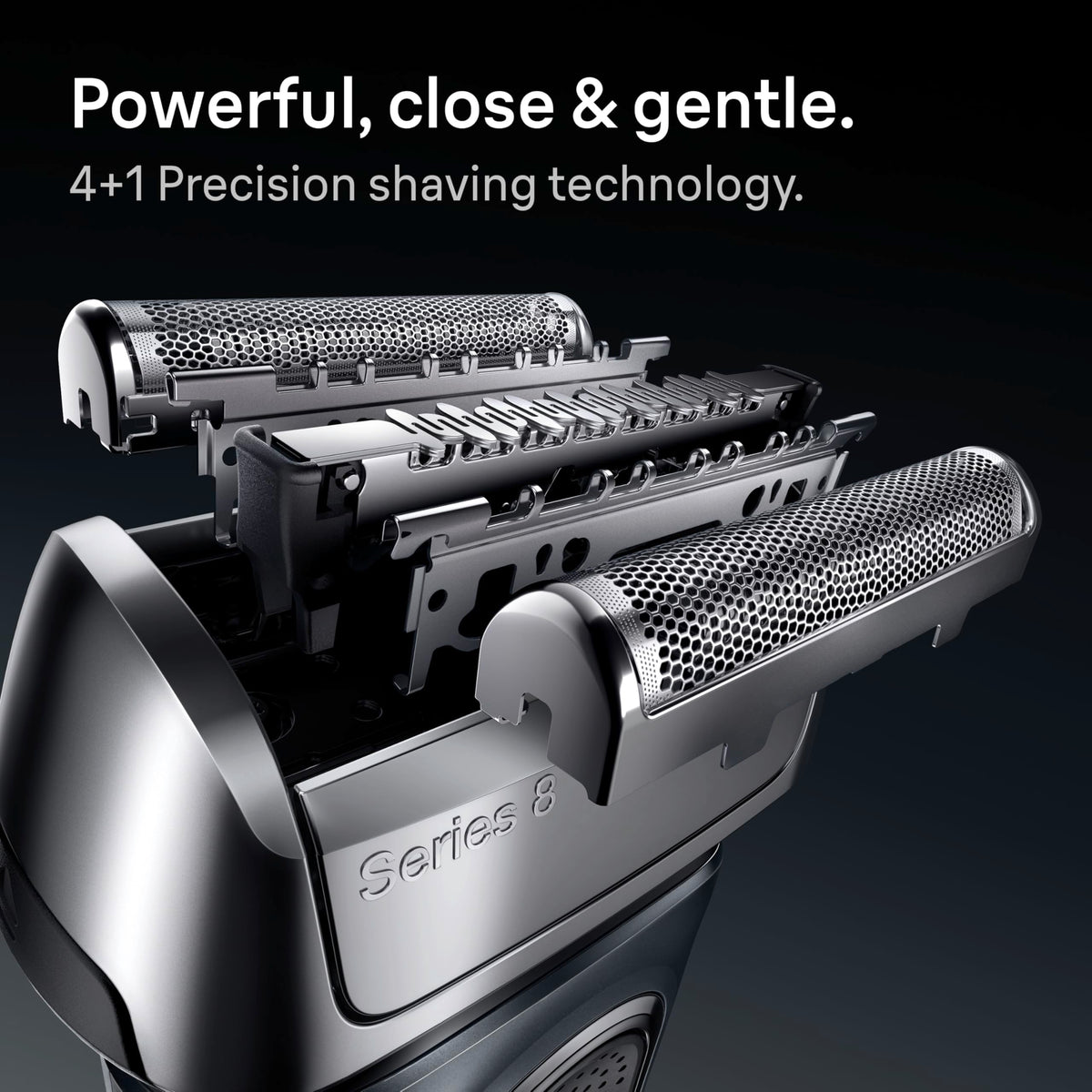 Braun Series 8 compatibility with Series 9 shavers for flexible upgrades.