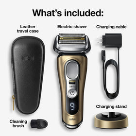 Braun Series 9 Pro 9419s ProLift trimmer close-up for lifting long hairs