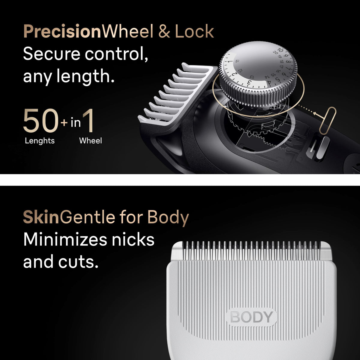 Braun Series 9 Pro titanium-coated build for durability.