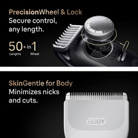 Braun Series 9 Pro titanium-coated build for durability.