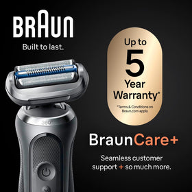 Cordless runtime up to 60 minutes for extended grooming.