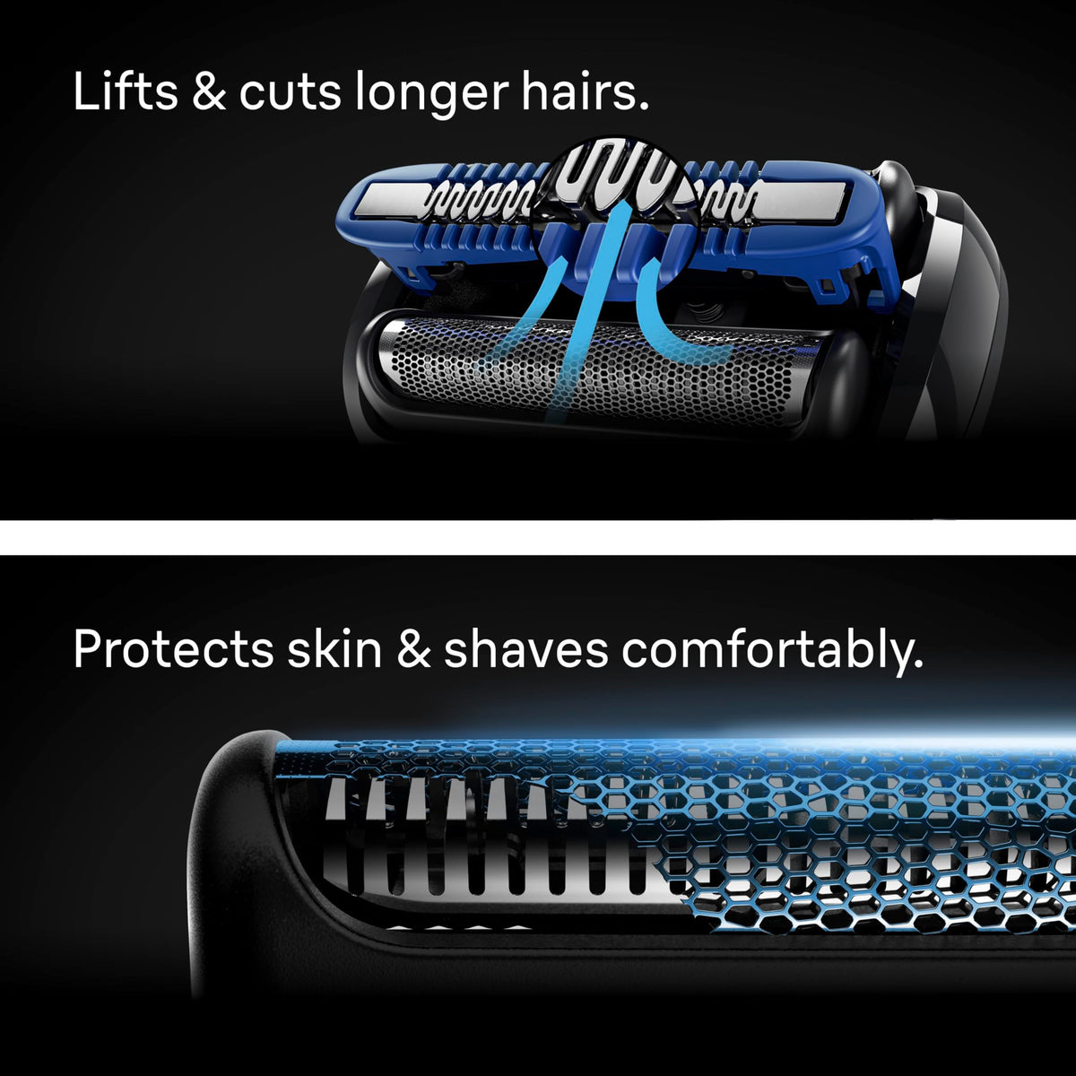 Travel pouch included to protect your shaver on the go.