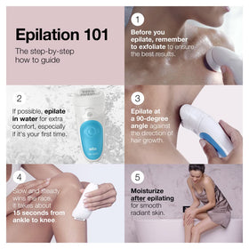 Braun Silk-epil 5-810 waterproof design for wet use